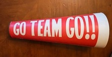  1940s-1950s Vintage Cardboard Paper Horn Sports memorabilia 