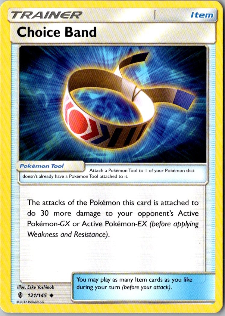 Choice Band Pokemon Guardians Rising 121/145 LP
