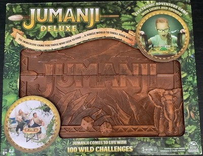 Jumanji Deluxe Electronic Adventure Board Game Spin Master 2021