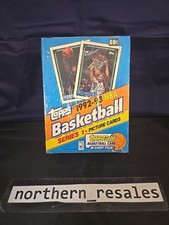 1992-93 Topps NBA Basketball Series 1 One Sealed Box