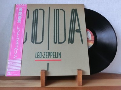 Led Zeppelin Coda w/Obi P-11319 Japan LP Stereo EX Play-Tested Swan Song
