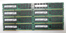Lot 8x 16GB 128GB Samsung M393B2G70CB0-YH9 PC3-10600R ECC Server Memory