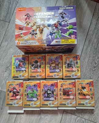 Blokees Transformers Defender Version 02 Lot Konvolut 9 Boxen