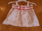 Janie and Jack 2 Pc. Toddler Girls Outfit: Cherry Print Tank & Knit Shorts-S. 3T — photo 2