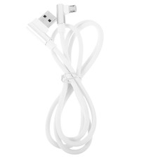 1M USB Micro Cable 90 Degree Data Charger Cord Right Angle 2.4A Braided