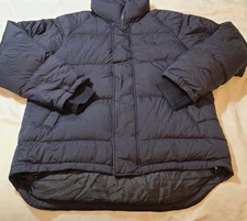Rare UNIQLO x JW Anderson  Collab Light Down Jacket Puffer in Navy Blue Size XL