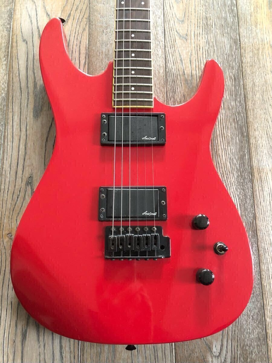 Aria Pro II エレキギター レッド AriaProⅡ エレキギター レッド