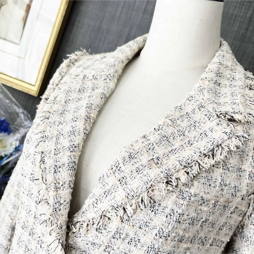 Giacca Chanel Gripore tweed pastello con cura