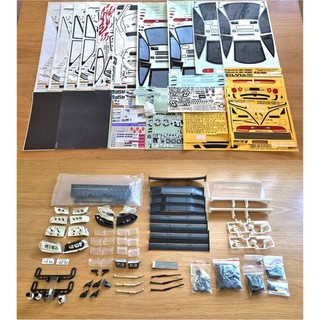 1:10 RC JDM Drift Body Parts & Stickers Lot Yokomo HPI Tamiya Skyline RX7 180SX
