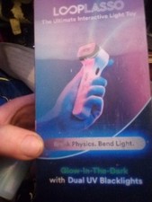 Loop Lasso Nano Glow-in-The-Dark String Interactive Light Toy Works - Read