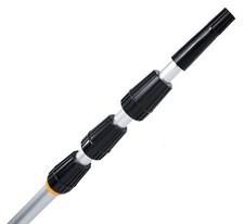 Teleskopstange 6m verstellbar mit grau/rotem ...