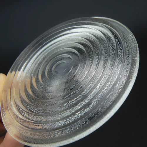 Foco de vidrio redondo lente Fresnel IP23 grado de protección cubierta de lámpara de tungsteno - Imagen 3 de 8