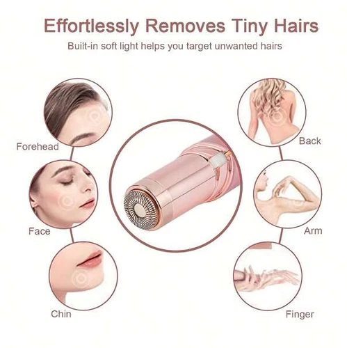 Flawless Facial Hair Remover Painless Hair Removal Trimmer Epilator Women Shaver - Picture 6 of 10