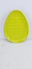 FIESTA easter 10" EMBOSSED EGG lemongrass HOLIDAY appetizer snack PLATE new