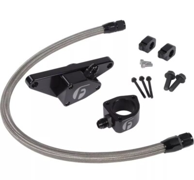 Fleece Coolant Bypass Kit With Stainless Steel Line For 07.5-18 Ram 6.7L Cummins