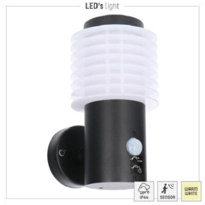 LED's Light Outdoor Wandleuchte Sensor / Bewegungsmmelder IP44 EEK:F (Spek A-G)