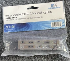 Kingwin HDM-227 Internal Dual 2.5in HDD/SSD to 3.5in Mounting Kit New