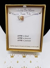 New Silver Gold Rose Gold Three Heart Lady's Pendant Necklace