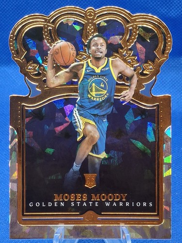 2021-22 Panini Crown Royale Crystal Moses Moody RC Rookie Card #91