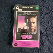 VTG SUDDEN IMPACT (1983) Clint Eastwood VHS, Warner Home Video  clamshell 