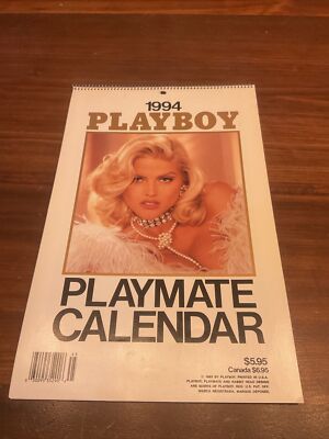 PLAYBOY'S play mate 1994 CALENDAR UNUSED & COMPLETE