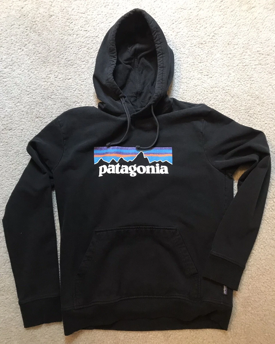 Patagonia Hoodie Mens Medium Black Pullover