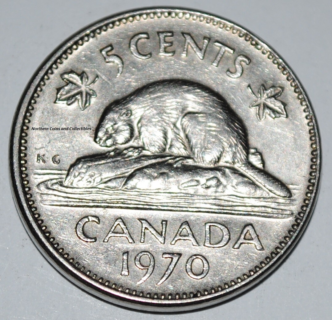 Canada 1970 5 Cents Elizabeth II Canadian Nickel Five Cent | eBay