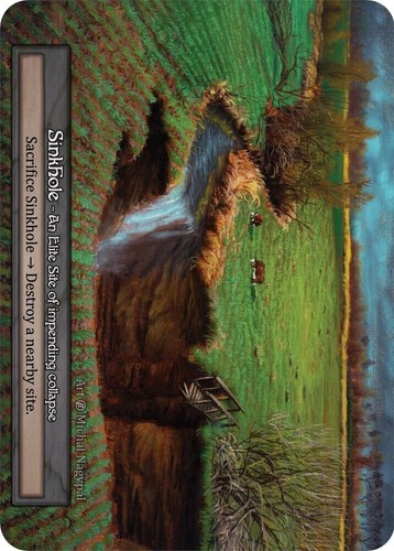 Sinkhole - Beta NM - Sorcery: Contested Realm - 第 1/1 張圖片