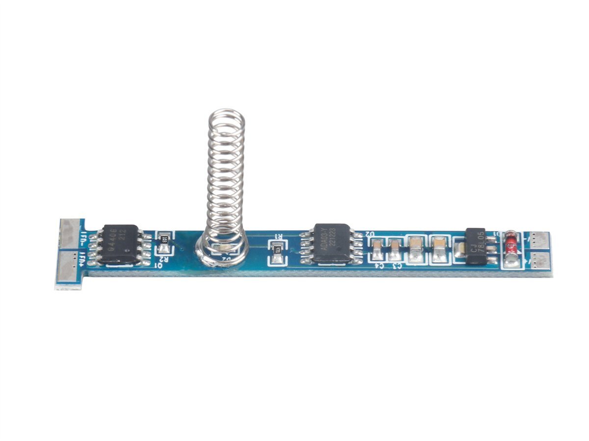 Mini Interruttore Led Dimmer Touch Slim Tagliabile Per Profilo Alluminio da 6mm