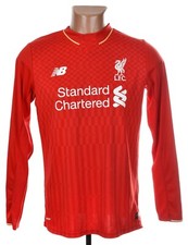 LIVERPOOL ENGLAND 2015/2016 HOME FOOTBALL SHIRT SIZE XL BOYS P