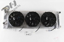 4row Aluminum Radiatorshroud For 1984-2001 Jeep Comanche Cherokee Xj 2.5l 4.0l