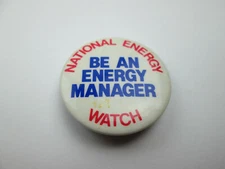 Vitnage National Energy Watch Be An Energy Manager Pin Button