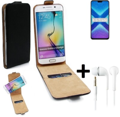 360° Schutz Hülle für Huawei Honor 9x Lite + Kopfhörer Flip Case Universal s