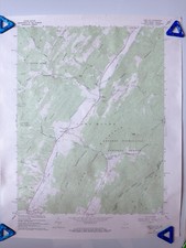 VA Map Lost City Quadrangle Topo Geo Survey 1966