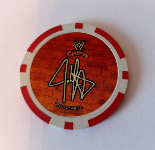 WWE Power Chipz John Cena Raro Coleccionable Lucha Superstar Chip (REF:012) - Imagen 2 de 2