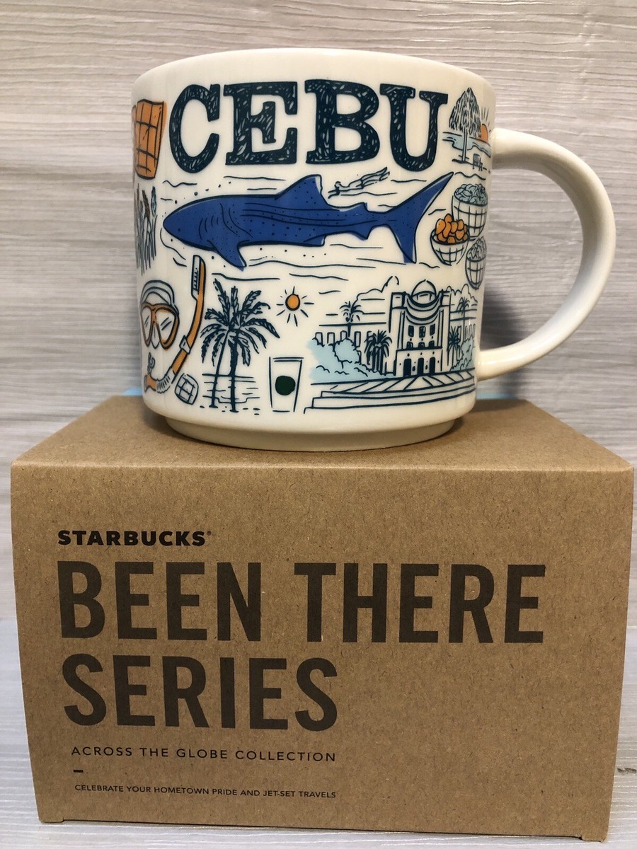 CEBU Philippines Starbucks coffee Cup Mug 14oz Been There Series NEW in box  Mugs