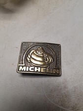 Michelin Brass Belt Buckle by The Great American Buckle Co. M 