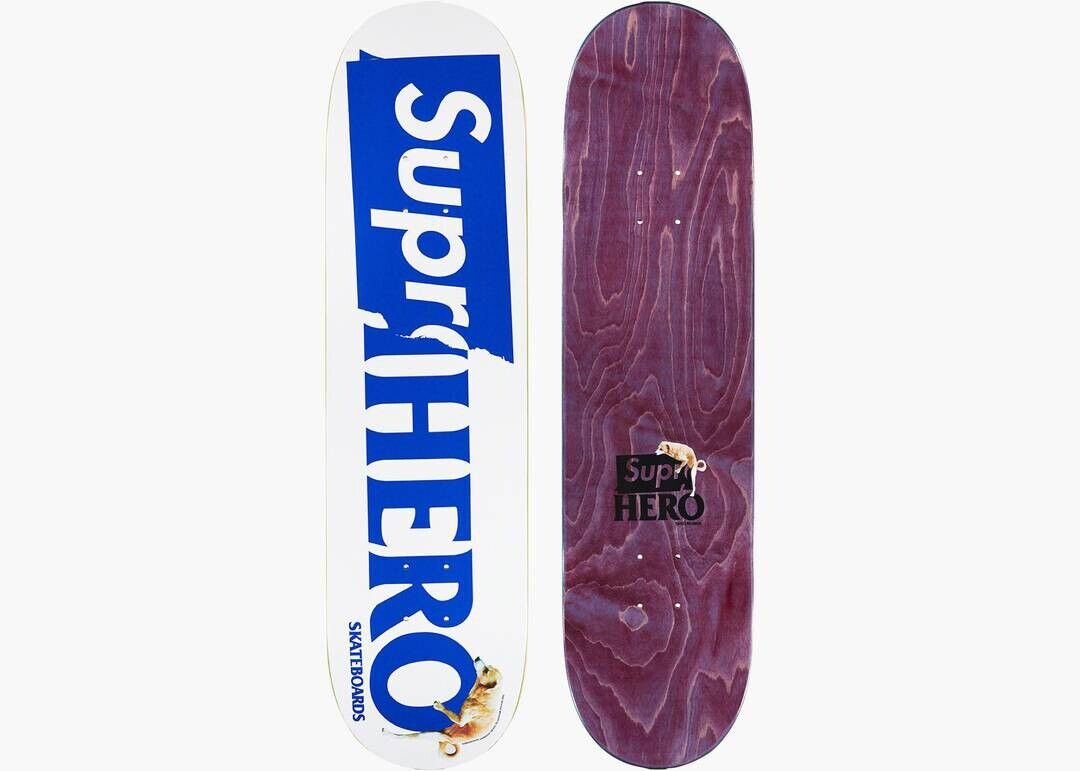 Supreme x Antihero   Dog Skateboard Deck - 8.25