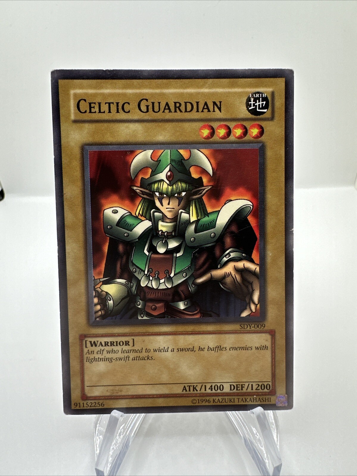 Yu-Gi-Oh TCG Celtic Guardian SDY-009 Unlimited Common Card Yugi Deck