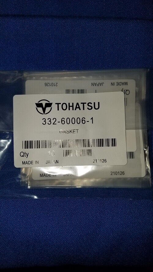 332600061M OR 332-60006-1 TOHATSU DRAIN & FILL SCREW GASKETS 332600061M OR 332-60006-1 TOHATSU DRAIN & FILL SCREW GASKETS