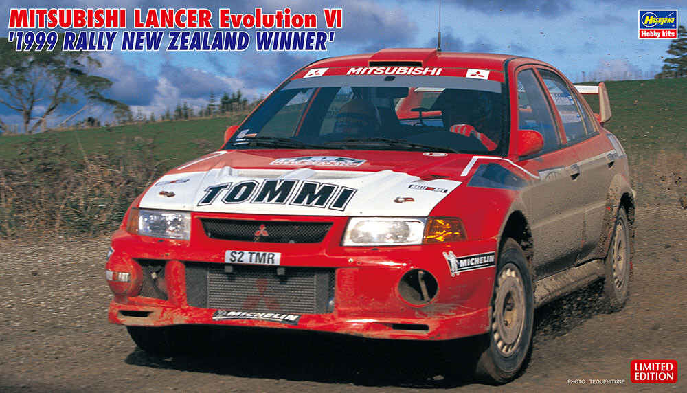 ミニカー Mitsubishi Lancer Evolution VI 1999 1/24 1/24 Hachette 1999 MITSUBISHI LANCER EVOLUTION VI EVO 6
