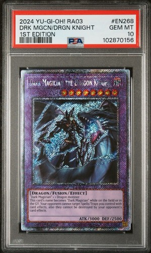 Yu-Gi-Oh! Dark Magician Platinum Secret Rare – RA03-EN080 – 1. Edition Sammelkarte