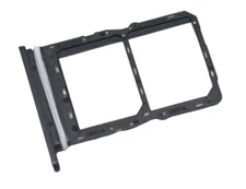 OEM HONOR X6b REPLACEMENT MIDNIGHT BLACK DUAL SIM CARD HOLDER TRAY