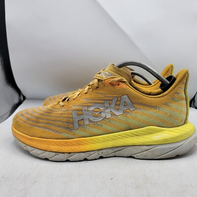 Hoka One One Mach 5 Mens 12 D Radiant Yellow Evening  display picture 1