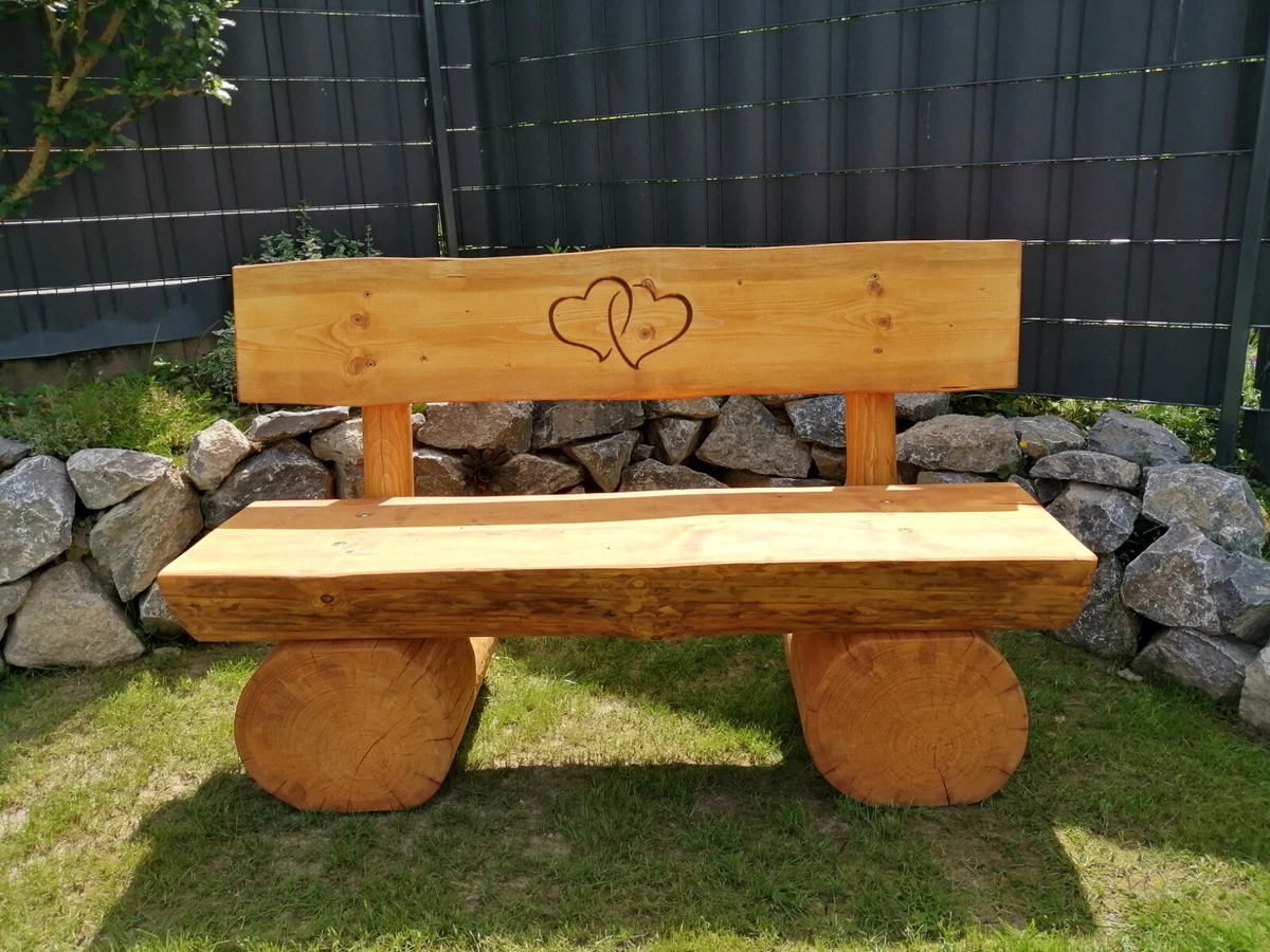 Nachhall Administrator Perioperative Periode rustikale gartenbank