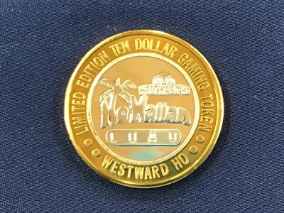 1993 Westward Ho Casino Ho Waiian Luau Silver Strike Las Vegas CT B0767