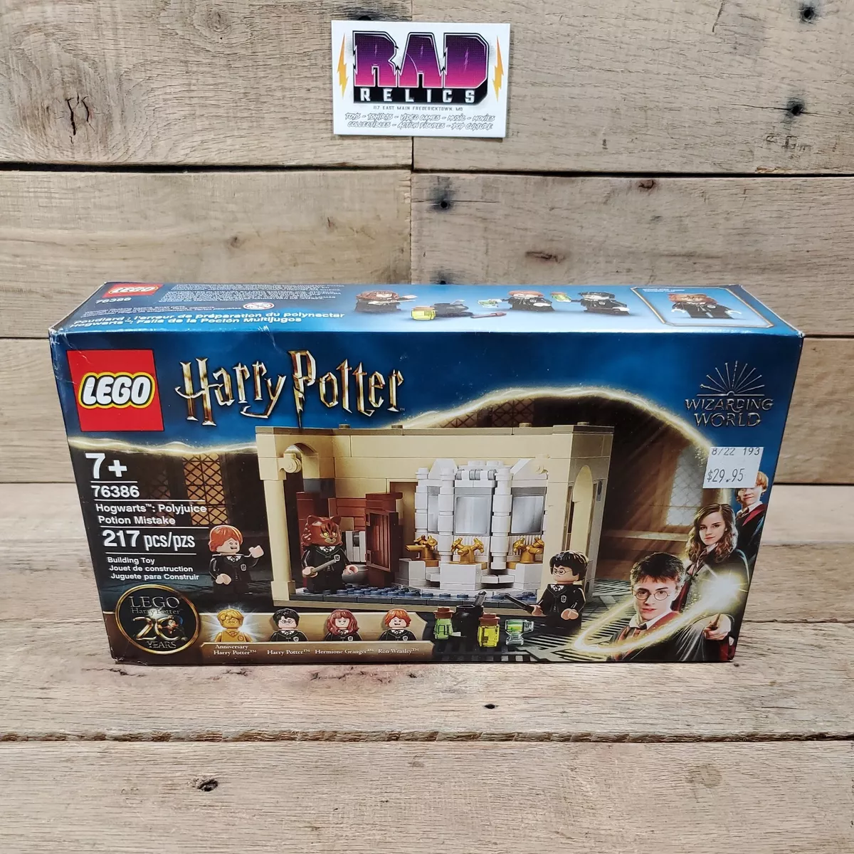 LEGO Harry Potter 76386 Hogwarts Polyjuice Potion Mistake 20th Gold Minifig  NEW 673419339735