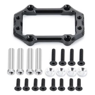 MARKENLOS Aluminium Lenkung Servo Mount Set Upgrade Teile für 1/8 ARRMA KRATON RC Car