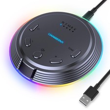 Gaming USB Microphone 5 Voice Change w/ Mute RGB for PC/Streaming US