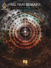 All That Remains The Order of Things for Guitar Tab Sheet Music Chords Song Book